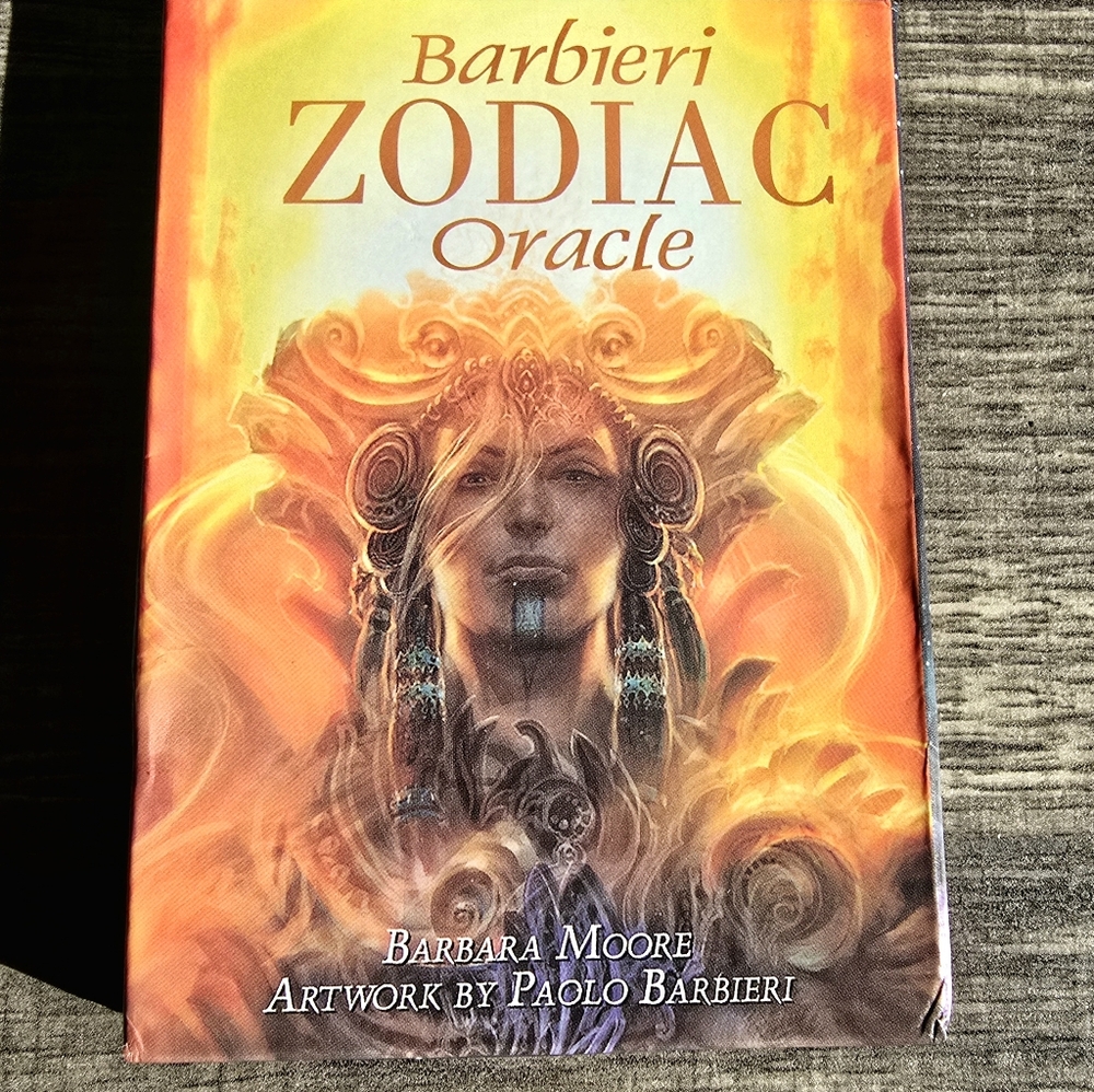 Barbieri Zodiac Oracle Deck With QR Code  Guidebook